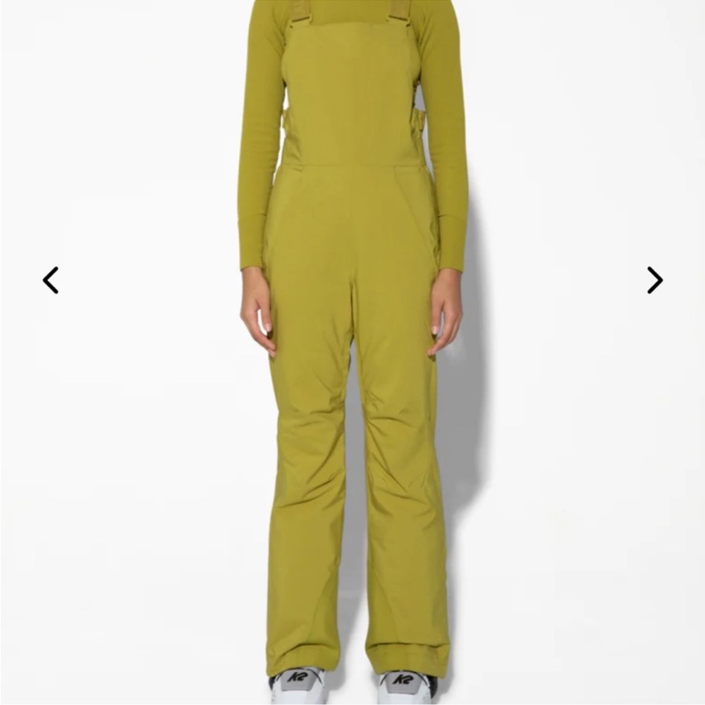 NWT Halfdays Green Ski Bib Overalls